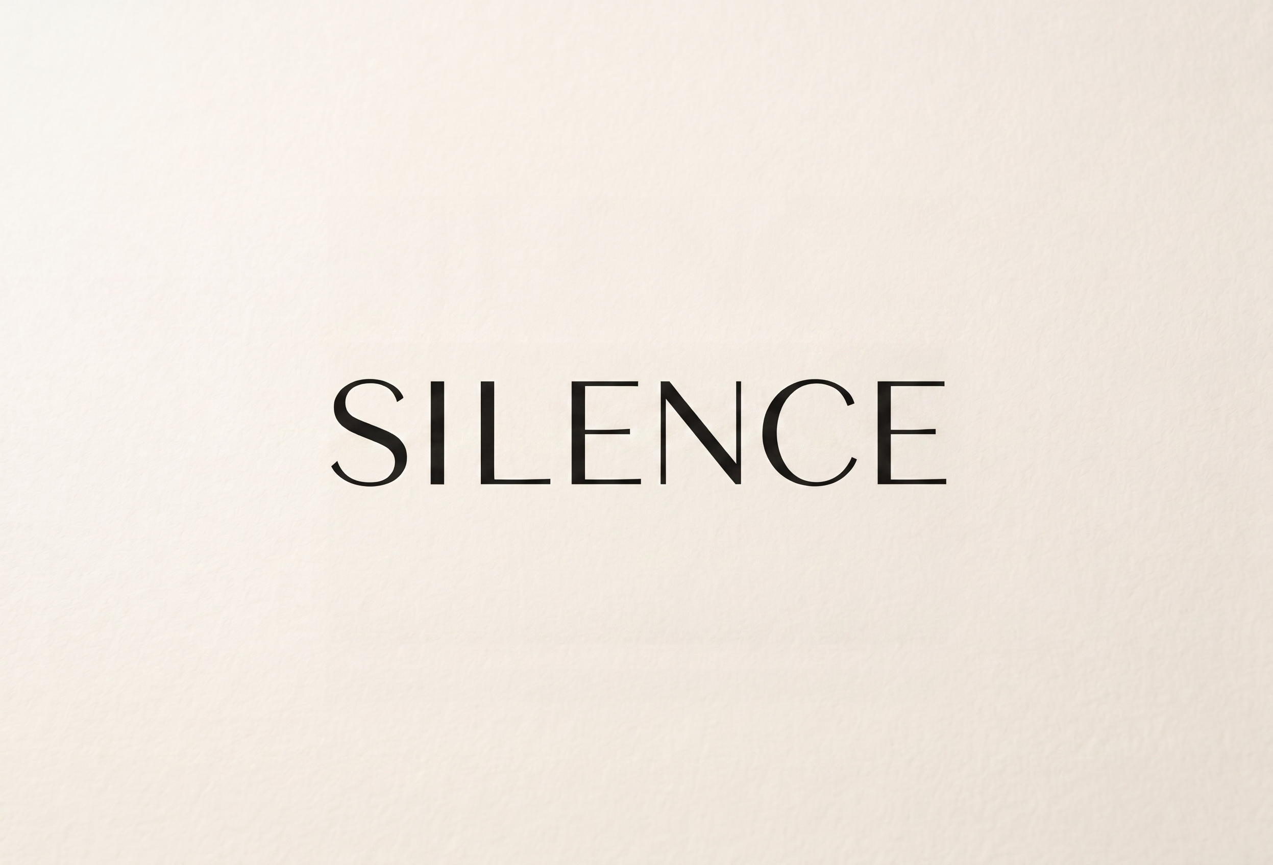 SILENCE